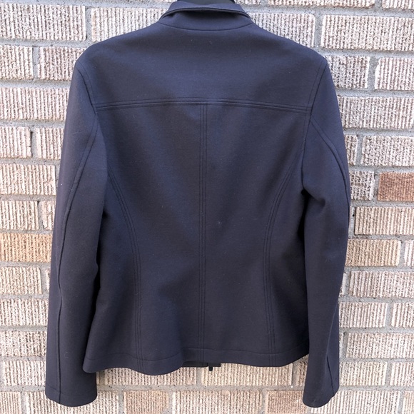 Icebreaker Merino Wool Gray/Plum Jacket - Picture 6 of 7